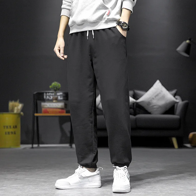 Northern Boundary Men'S Wear 2020 Spring New Style Large Size Solid Color Knit Sweatpants Men's Athletic Pants Skinny Casual Tro
Northern Boundary Men'S Wear 2020 Spring New Style Large Size Solid Color Knit Sweatpants Men's Athletic Pants Skinny Casual Tro