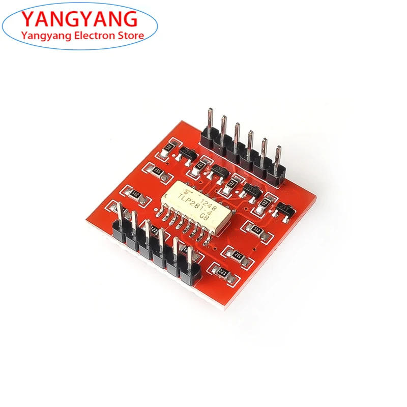 New TLP281 4 CH 4-Channel Opto-isolator IC Module Expansion Board High And Low Level Optocoupler Isolation 4 Channel For Arduino
New TLP281 4 CH 4-Channel Opto-isolator IC Module Expansion Board High And Low Level Optocoupler Isolation 4 Channel For Arduino