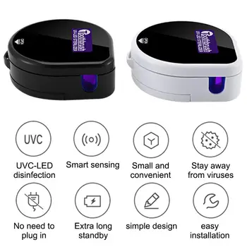 Holder Travel Toothbrush Sterilizer Sterilizer Fashion Portable Sanitizer Home Bathroom UV-C ABS+PC Black Storage Business
Holder Travel Toothbrush Sterilizer Sterilizer Fashion Portable Sanitizer Home Bathroom UV-C ABS+PC Black Storage Business
