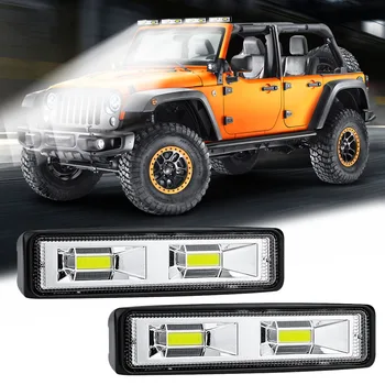Car Work Lights With Mounting Brackets Off-road Car 9V-30V 2LED Work Driving Fog Light Daytime Running Spotlight Stainless Steel
Car Work Lights With Mounting Brackets Off-road Car 9V-30V 2LED Work Driving Fog Light Daytime Running Spotlight Stainless Steel