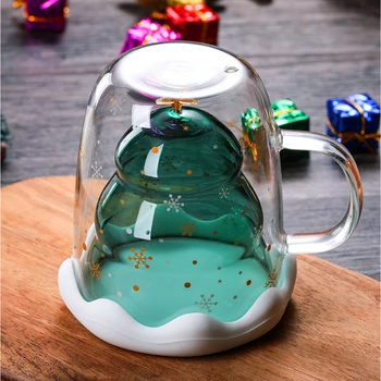 Creative Christmas Mug Glass Christmas Tree Star Cup High Temperature Double Water Cup Party Xmas Gifts Telescopic Travel Mug
Creative Christmas Mug Glass Christmas Tree Star Cup High Temperature Double Water Cup Party Xmas Gifts Telescopic Travel Mug