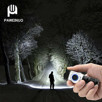 Portable LED Mini Flashlight Rechargeable Waterproof Shock Torch Light 18650 Tactical Torch 4*XPG 45W High Power Led Flashlights
Portable LED Mini Flashlight Rechargeable Waterproof Shock Torch Light 18650 Tactical Torch 4*XPG 45W High Power Led Flashlights