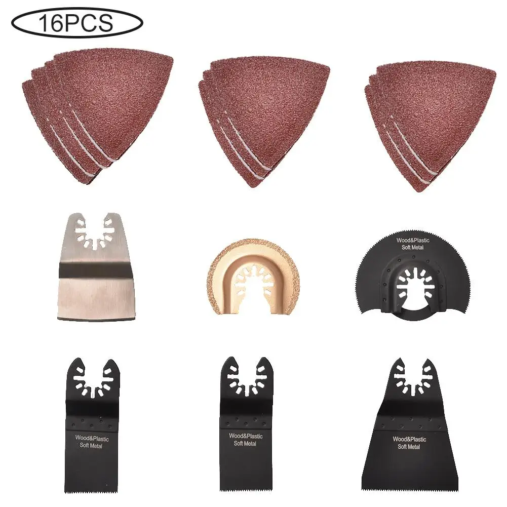 Universal Oscillating Saw Cutter Quick Release Saw Cutters Tool Kit Cutting Sandpaper Tools Set for Sanding Grinding Replacement
Universal Oscillating Saw Cutter Quick Release Saw Cutters Tool Kit Cutting Sandpaper Tools Set for Sanding Grinding Replacement