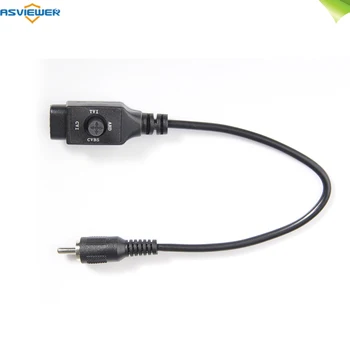 External OSD cable for camera to change AHD/TVI/CVI/CVBS model and enter OSD menu
External OSD cable for camera to change AHD/TVI/CVI/CVBS model and enter OSD menu