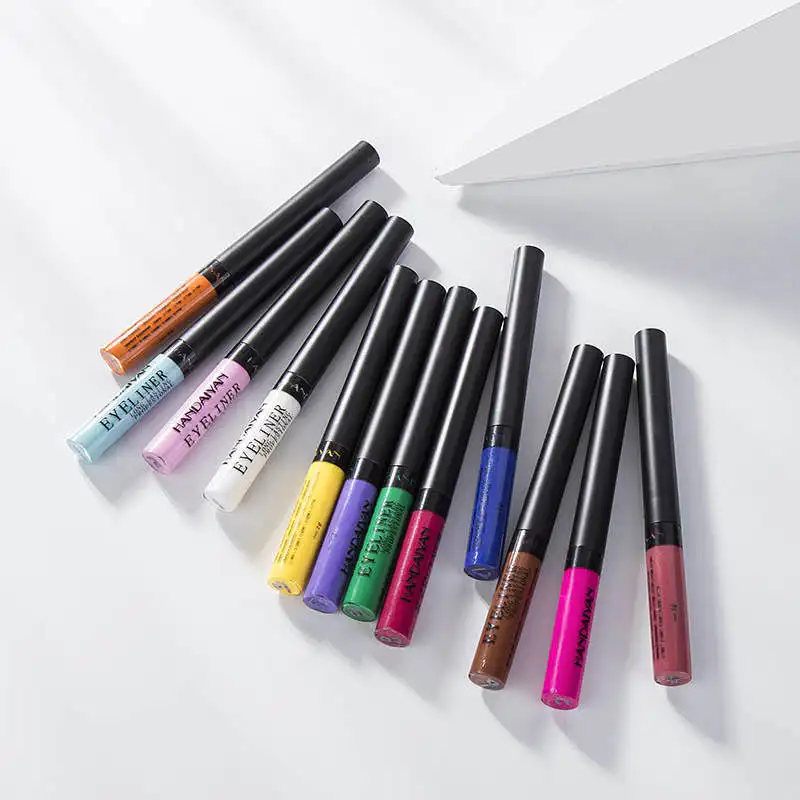 12pcs Eyeliner Set Waterproof And Anti-Removal Makeup Christmas Color Eyeliner Korean Cosmetics Eye Cosmetics
12pcs Eyeliner Set Waterproof And Anti-Removal Makeup Christmas Color Eyeliner Korean Cosmetics Eye Cosmetics