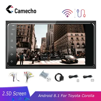 Camecho 2 Din MP5 Multimedia Player Android 8.1 Car Radio Navigation FM 7'' Autoradio 2din WIFI FM Car Stereo For Toyota Corolla
Camecho 2 Din MP5 Multimedia Player Android 8.1 Car Radio Navigation FM 7'' Autoradio 2din WIFI FM Car Stereo For Toyota Corolla