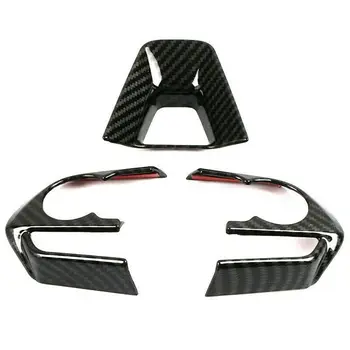3x For Toyota Corolla 2019 2020 Hatchback Carbon Fiber Style Steering Wheel Trim 
3x For Toyota Corolla 2019 2020 Hatchback Carbon Fiber Style Steering Wheel Trim