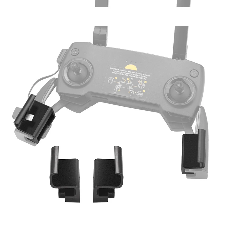 Phone Mount for DJI Mavic Mini Pro Air Spark Mavic 2 Zoom Drone Remote Control Clamp Clip Bracket Stable Phone Holder Accessory
Phone Mount for DJI Mavic Mini Pro Air Spark Mavic 2 Zoom Drone Remote Control Clamp Clip Bracket Stable Phone Holder Accessory