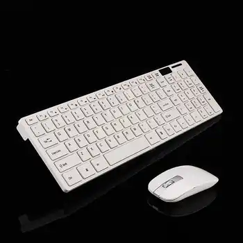 Multifunctional Wireless Keyboard Slim 2.4GHz Wireless Keyboard and Mouse Combo Set For Desktop PC Computer Gaming Keyboard
Multifunctional Wireless Keyboard Slim 2.4GHz Wireless Keyboard and Mouse Combo Set For Desktop PC Computer Gaming Keyboard
