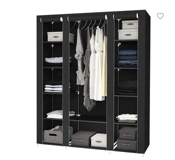 Non Woven Textile Cloth Wardrobe Foldable Portable Lightweight Storage Closet Clothes Storage Cabinet HWC
Non Woven Textile Cloth Wardrobe Foldable Portable Lightweight Storage Closet Clothes Storage Cabinet HWC