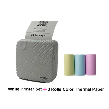 GOOJPRT Wireless Inkless Thermal Printer Supplies Thermal Label Tickets Paper Imprimante Photo Printer Android IOS Mobile Phones
GOOJPRT Wireless Inkless Thermal Printer Supplies Thermal Label Tickets Paper Imprimante Photo Printer Android IOS Mobile Phones