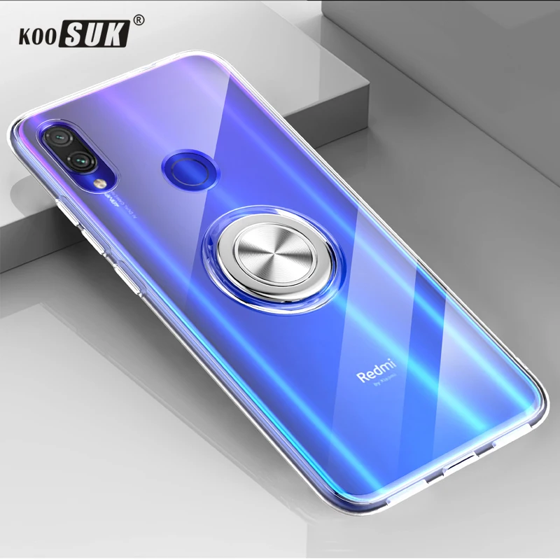 Koosuk Clear Phone Case For Xiaomi Redmi Note 7 Pro Redmi7 7S Y3 2019 Transparent Soft Silicon Magnetic Ring Bracket Back Cover
Koosuk Clear Phone Case For Xiaomi Redmi Note 7 Pro Redmi7 7S Y3 2019 Transparent Soft Silicon Magnetic Ring Bracket Back Cover