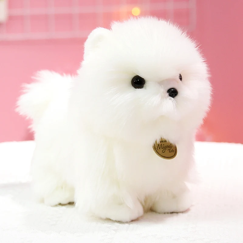 Lifelike Teddy Dog Plush Toys Simulation Puppy Kawaii Pomeranian Stuffed Animal Dolls Cute Birthday Gift Present for Children
Lifelike Teddy Dog Plush Toys Simulation Puppy Kawaii Pomeranian Stuffed Animal Dolls Cute Birthday Gift Present for Children