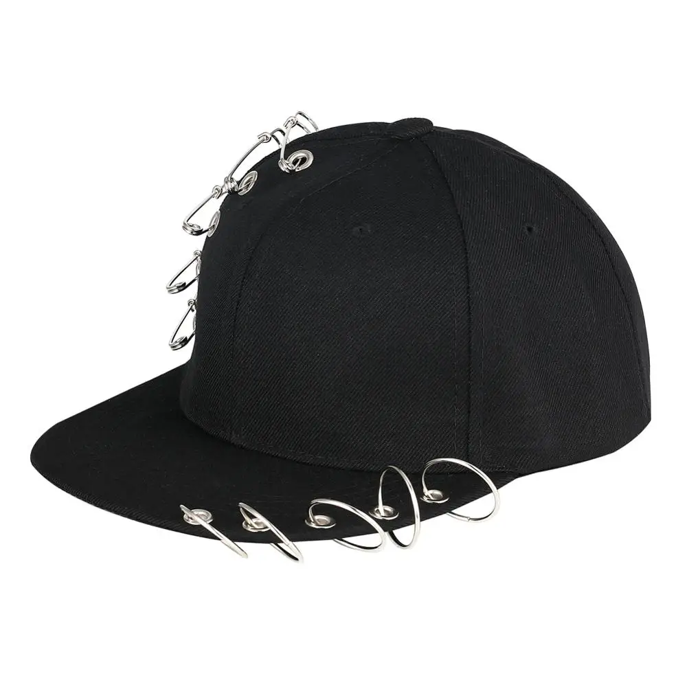 Мужские хип хоп черные панк шапочки для пирсинга кольца Casquettes бейсбольные шапки