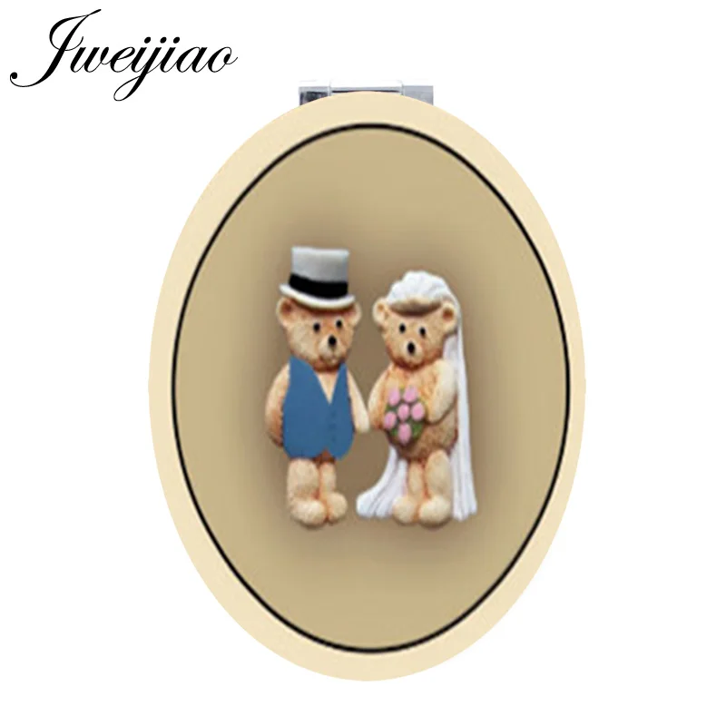 JWEIJIAO cute bear spouse photo Brand store Gift Oval Makeup Hand Mirror Live to old age in conjugal bliss FQ875
JWEIJIAO cute bear spouse photo Brand store Gift Oval Makeup Hand Mirror Live to old age in conjugal bliss FQ875