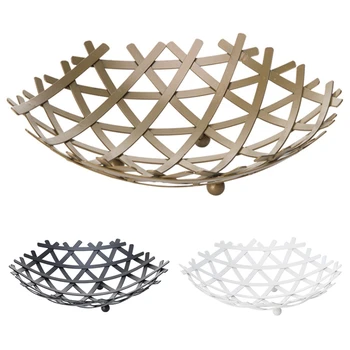 Home Tableware Storage Basket for Fruit Food Display Metal Storage Holder for Food Kitchen Cookies Candy Plates
Home Tableware Storage Basket for Fruit Food Display Metal Storage Holder for Food Kitchen Cookies Candy Plates