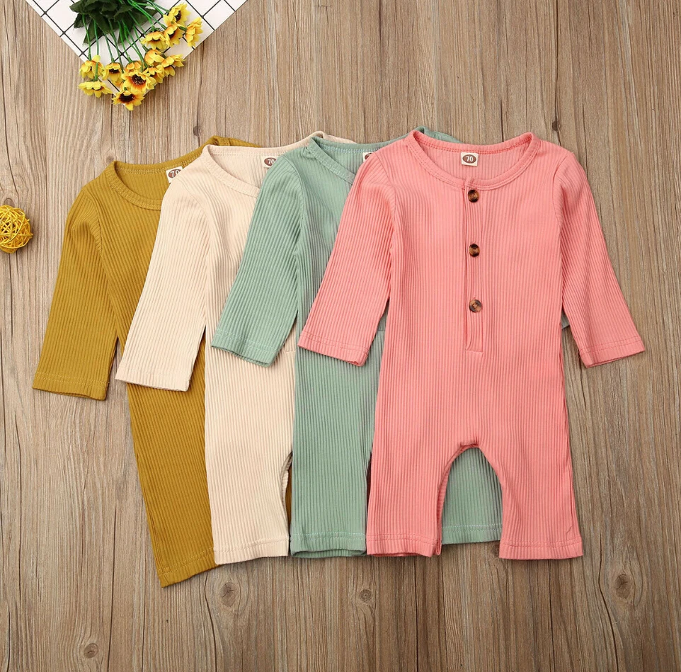 Newborn Infant Toddler Baby Boy Girl Clothes Knitting Pure Color Button Romper Jumpsuit Outfit Set Warm Cotton Autumn Rompers
Newborn Infant Toddler Baby Boy Girl Clothes Knitting Pure Color Button Romper Jumpsuit Outfit Set Warm Cotton Autumn Rompers