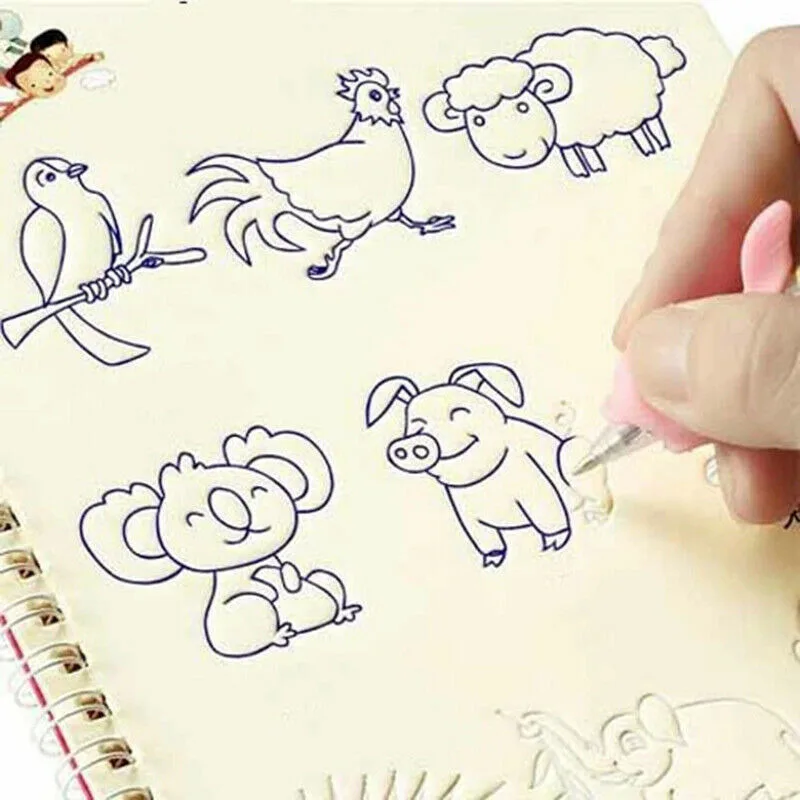 New Magic Calligraphy That Can Be Reused Handwriting Copybook Set Kindergarten Before School For Kid Calligraphic Letter Writing
New Magic Calligraphy That Can Be Reused Handwriting Copybook Set Kindergarten Before School For Kid Calligraphic Letter Writing