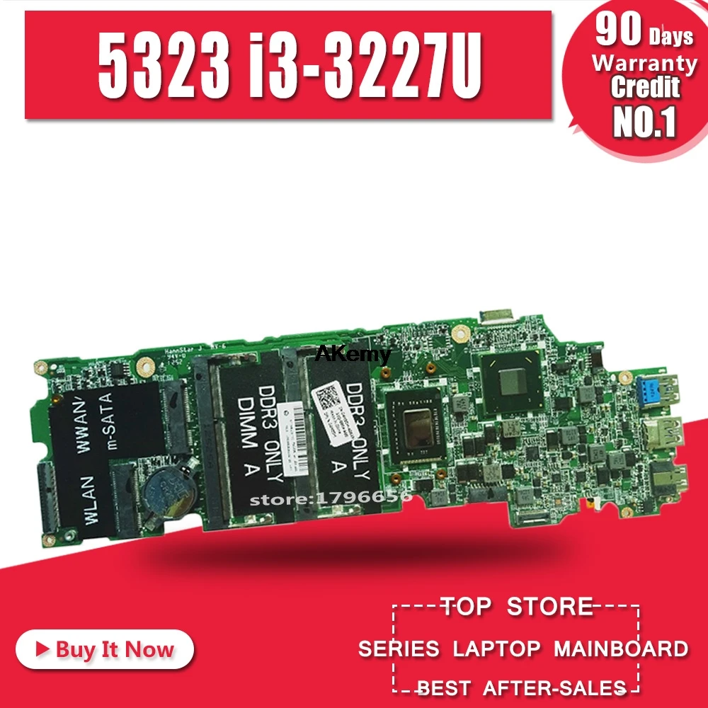 NEW 5323 motherboard DA0V07MBAD1 i3-3227U N4WWY 0N4WWY CN-0N4WWY DDR3 For DELL 5323 Laptop Motherboard tested 100% work
NEW 5323 motherboard DA0V07MBAD1 i3-3227U N4WWY 0N4WWY CN-0N4WWY DDR3 For DELL 5323 Laptop Motherboard tested 100% work