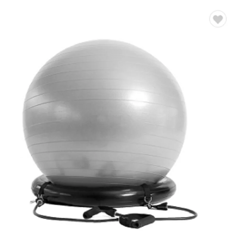 Фото Мяч для йоги Взрывозащищенная ПВХ упражнений в тренажерном зале тяжелых условий