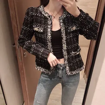 Winter tweed Thicken slim women blazers and jackets runway Female 2019 Cotton Coat Woman Blazer For Women Casual Cardigan S0139
Winter tweed Thicken slim women blazers and jackets runway Female 2019 Cotton Coat Woman Blazer For Women Casual Cardigan S0139