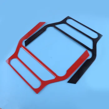 CITALL Carbon Fiber/Red Interior Dash Board Navigation GPS Panel Cover Trim Decorative Frame Fit for Ford Mustang 2015-2018
CITALL Carbon Fiber/Red Interior Dash Board Navigation GPS Panel Cover Trim Decorative Frame Fit for Ford Mustang 2015-2018