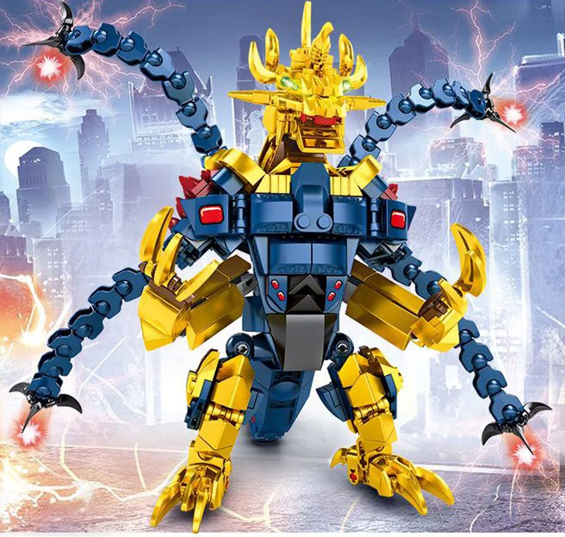 536 PCs building block Ultraman ultimate monster u killer Saurus assembled toy model
536 PCs building block Ultraman ultimate monster u killer Saurus assembled toy model