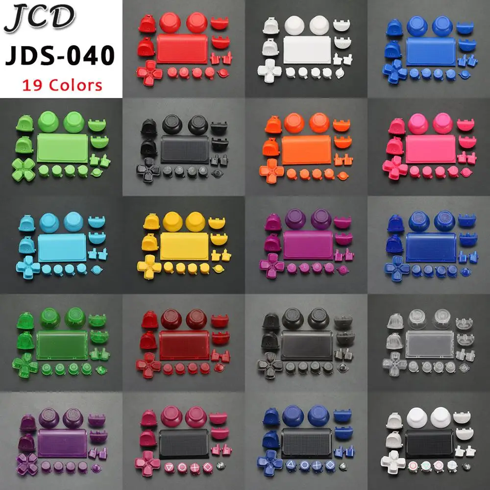 JCD 19 Colors L1 R1 L2 R2 Trigger Buttons Set replacement for PS4 Pro Slim controller for PS4 4.0 JDS 040 050 055 Buttons Kit
JCD 19 Colors L1 R1 L2 R2 Trigger Buttons Set replacement for PS4 Pro Slim controller for PS4 4.0 JDS 040 050 055 Buttons Kit