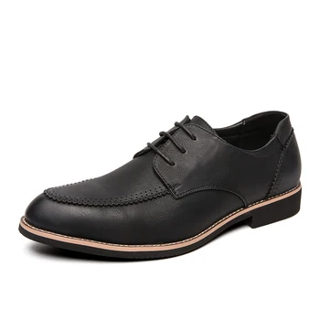 New business men's shoes pointed black banquet shoes wedding shoes usually wear casual shoes lacing men's shoes
New business men's shoes pointed black banquet shoes wedding shoes usually wear casual shoes lacing men's shoes