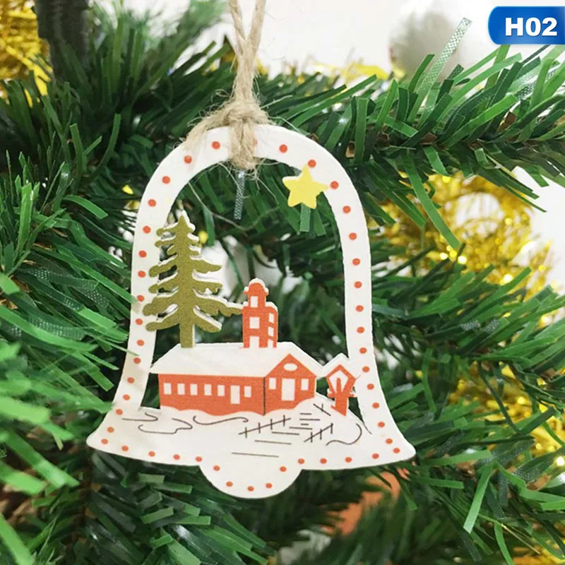 xmas tree ornament diy wood crafts kids gift for home chris