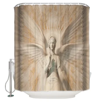 Ray Angel Sculpture Shower Curtains Waterproof Polyester Fabric Bathroom Shower Curtain &12 Hooks
Ray Angel Sculpture Shower Curtains Waterproof Polyester Fabric Bathroom Shower Curtain &12 Hooks