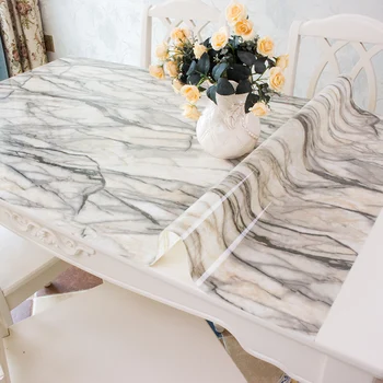 New PVC Opaque Table Mats Marble Tablecloth Waterproof Crystal Sheet Color Soft Glass Printing Coffee Table Cloth Cover
New PVC Opaque Table Mats Marble Tablecloth Waterproof Crystal Sheet Color Soft Glass Printing Coffee Table Cloth Cover