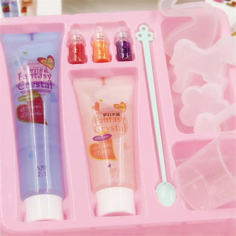 Slime Crystal Mud Set Plasticine Additive In The Slider Playdough Tools Polymer Clay Charms DIY Glue for Slices Interactive Toys
Slime Crystal Mud Set Plasticine Additive In The Slider Playdough Tools Polymer Clay Charms DIY Glue for Slices Interactive Toys
