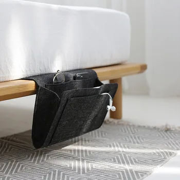Bedside Storage Bag Felt Bed Sofa Side Pouch Hanging Caddy Bedside Couch Storage Organizer Bed Holder Pockets Household Supplies
Bedside Storage Bag Felt Bed Sofa Side Pouch Hanging Caddy Bedside Couch Storage Organizer Bed Holder Pockets Household Supplies
