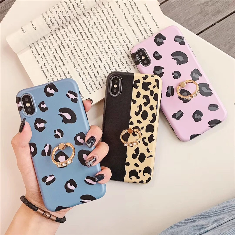 Fashion Leopard Printing Silicon Kickstand Phone Case for iPhone 6S Plus 6 7 8+ Etui for iPhone XS XR X XS MAX Funda Trendy Capa
Fashion Leopard Printing Silicon Kickstand Phone Case for iPhone 6S Plus 6 7 8+ Etui for iPhone XS XR X XS MAX Funda Trendy Capa