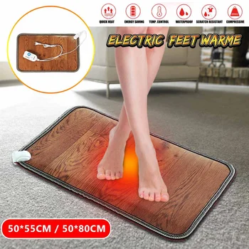 3Sizes Electric Heating Pad Office Heating Foot Mat Warmer Winter Warm Feet Thermostat Carpet Household Warming Tools
3Sizes Electric Heating Pad Office Heating Foot Mat Warmer Winter Warm Feet Thermostat Carpet Household Warming Tools