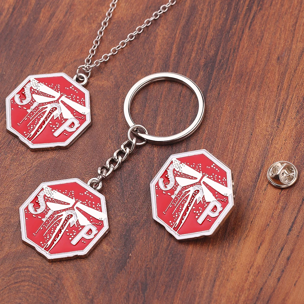 Game The Last of Us Part II 2 Firefly Logo Badges Necklace&Keychain 3D Metal Enamel Pins Collection Souvenir For Fans Jewelry
Game The Last of Us Part II 2 Firefly Logo Badges Necklace&Keychain 3D Metal Enamel Pins Collection Souvenir For Fans Jewelry