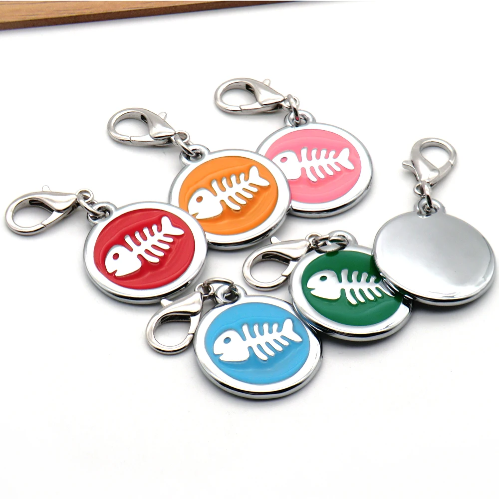 20Pcs Fish Tag Personalized Engraving Cat Name Tags Customized Dog ID Tag Collar Accessories Nameplate Anti-lost Pendant Keyring
20Pcs Fish Tag Personalized Engraving Cat Name Tags Customized Dog ID Tag Collar Accessories Nameplate Anti-lost Pendant Keyring