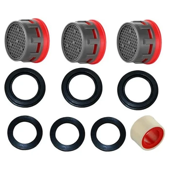 10pcs/set Faucet Aerator Kitchen ABS Flow Retrictor Splash Proof Bubbler Toilet Junior Size Tap Connector Bathroom 2.2 GPM
10pcs/set Faucet Aerator Kitchen ABS Flow Retrictor Splash Proof Bubbler Toilet Junior Size Tap Connector Bathroom 2.2 GPM