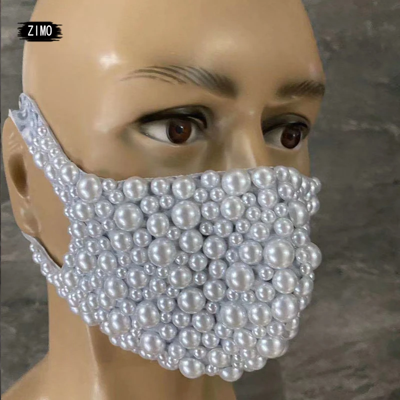 sparkly Funny Pearl Rhinestone Mask Male women Stage Accessorie Halloween Party Show Mask Singer Dancer Catwalk Performance rave
sparkly Funny Pearl Rhinestone Mask Male women Stage Accessorie Halloween Party Show Mask Singer Dancer Catwalk Performance rave