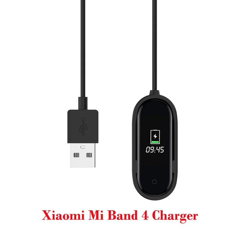 

1M/0.2M Smart Bracelet Data-Cradle Chargers Cable Dock-Charging-Cable for Mi-Band4 Replacement Charger Cord for Xiaomi Mi Band 4