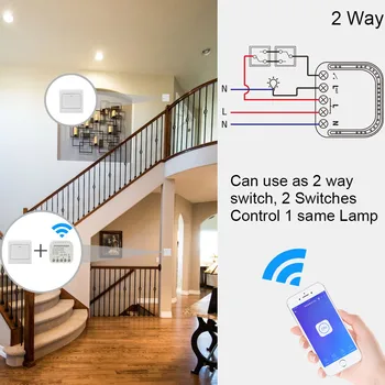 1-4pcs For Ewelink app DIY Smart WiFi Light LED Switch Remote Control 1/2 Way Switch,Works with Alexa Echo Google Home 2gang 16A
1-4pcs For Ewelink app DIY Smart WiFi Light LED Switch Remote Control 1/2 Way Switch,Works with Alexa Echo Google Home 2gang 16A