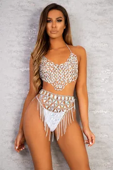 Acrylic Bead Summer Bra Breast Body Chain Rhinestone Tassel Fringe Waist Chain Shirt Night Club Dance Show Sexy Body Jewelry
Acrylic Bead Summer Bra Breast Body Chain Rhinestone Tassel Fringe Waist Chain Shirt Night Club Dance Show Sexy Body Jewelry