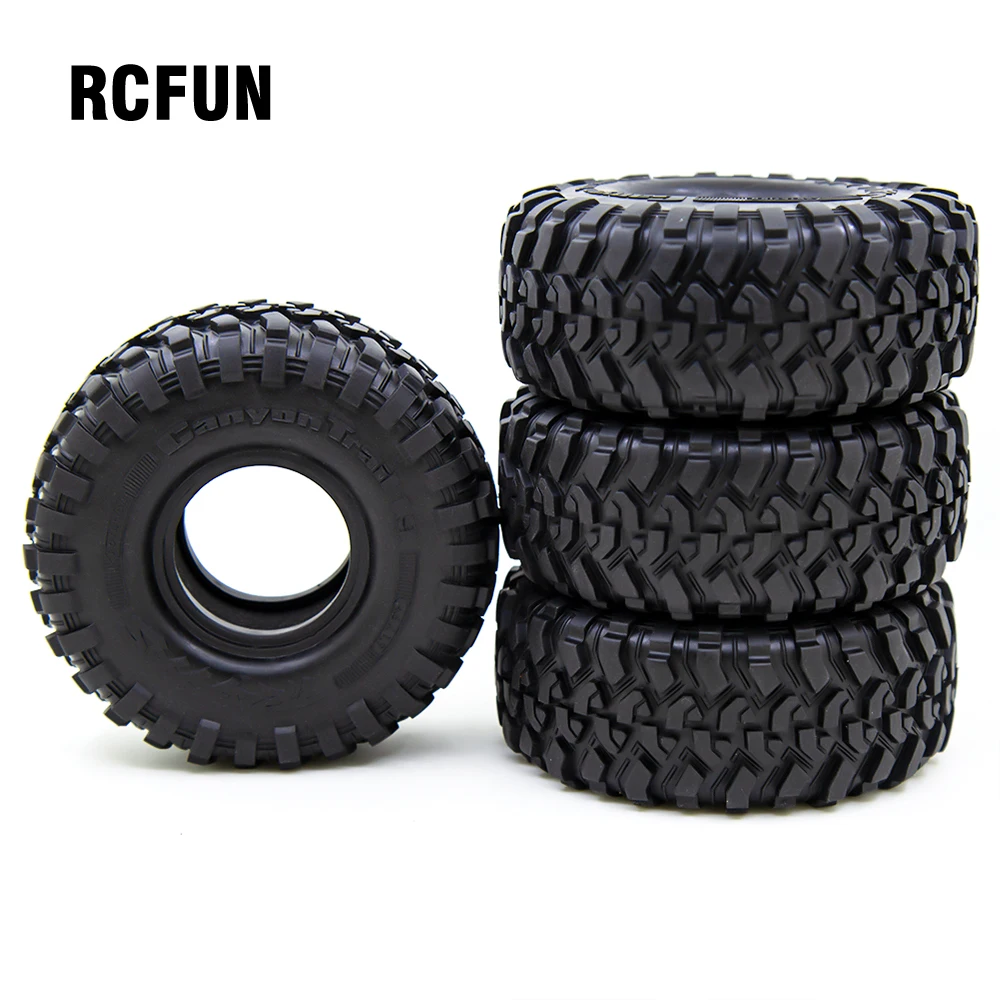 RC 120MM 1.9" Rubber Rocks Tyres / Wheel Tires for 1:10 RC Rock Crawler Axial SCX10 Canyon Trail 105Rims TRX4 TRX6 #8174
RC 120MM 1.9" Rubber Rocks Tyres / Wheel Tires for 1:10 RC Rock Crawler Axial SCX10 Canyon Trail 105Rims TRX4 TRX6 #8174