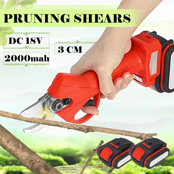 Doersupp Cordless Pruner Lithium-ion Pruning Shear Efficient Fruit Tree Bonsai Pruning Electric Tree Branches Cutter Landscaping
Doersupp Cordless Pruner Lithium-ion Pruning Shear Efficient Fruit Tree Bonsai Pruning Electric Tree Branches Cutter Landscaping