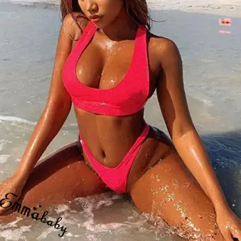 New 2020 Sexy Women Bandage Push-up Triangle Swimwear Bathing Padded Bra Bikini Set Swimsuit
New 2020 Sexy Women Bandage Push-up Triangle Swimwear Bathing Padded Bra Bikini Set Swimsuit