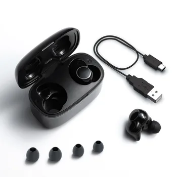 

T3 TWS Headphones Touch-controlled Bluetooth 5.0 Wireless Stereo Earphones Sports Earbuds IPX5 Waterproof with Mic Charging Box