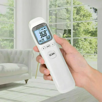 Baby Infrared Electronic Thermometer Without Battery LCD Digital Non-contact IR Infrared Thermometer Forehead Temperature Meter
Baby Infrared Electronic Thermometer Without Battery LCD Digital Non-contact IR Infrared Thermometer Forehead Temperature Meter