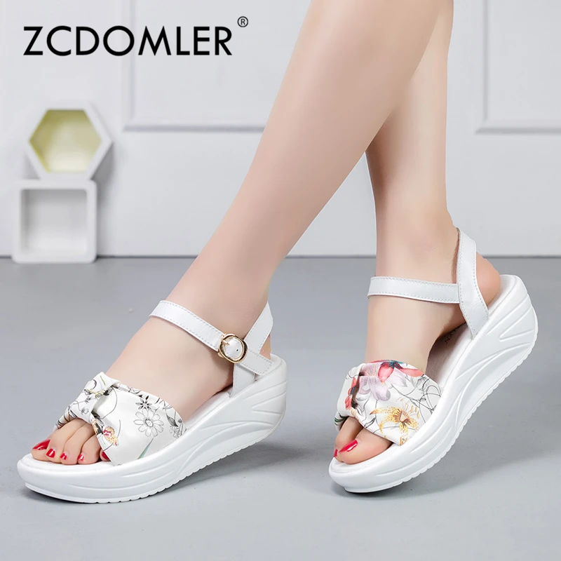 ZCDOMLER National Style Women Sandals Platform Wedge Ladies Leather Sandals Floral Sweet Summer High Heels Sandals Shoes Women
ZCDOMLER National Style Women Sandals Platform Wedge Ladies Leather Sandals Floral Sweet Summer High Heels Sandals Shoes Women