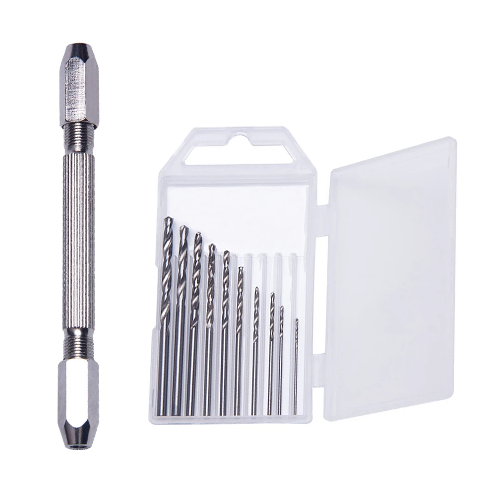 10PCS Mini Manual Steel Hand Drill Micro Wood Carpentry Tool Portable Twist Woodworking Rotary Drill Bit Tools
10PCS Mini Manual Steel Hand Drill Micro Wood Carpentry Tool Portable Twist Woodworking Rotary Drill Bit Tools
